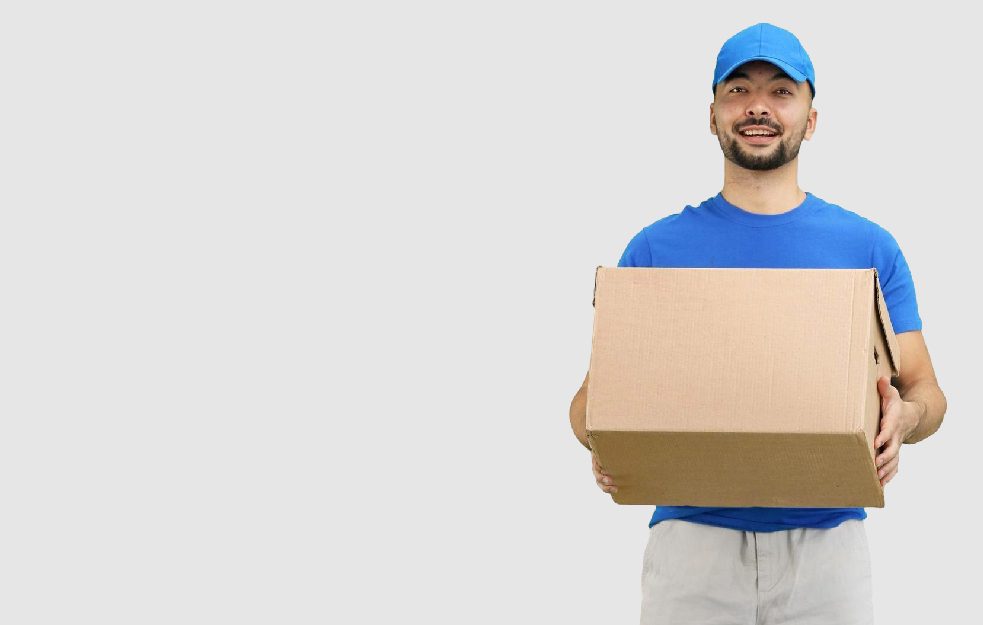 Illustration eines Supply Chain Analyst-Symbols mit dekorativen Elementen